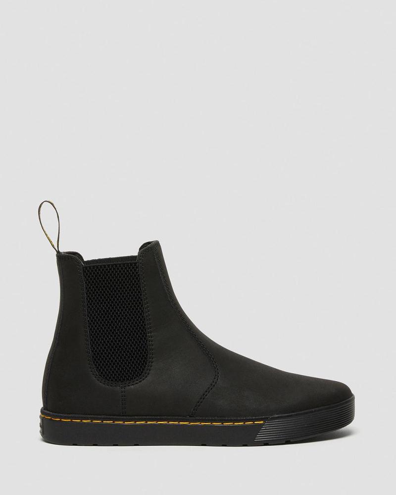 Dr Martens Tempesta Men's Læder Casual Ankelstøvler Herre Sort | DK 454QMA